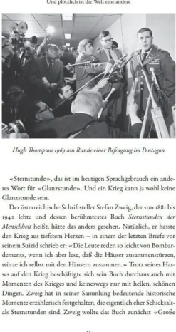 »Und plötzlich ist die Welt eine andere«: Sternstunden der Menschheit