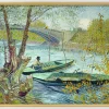 van Gogh, Vincent: »Fischen im Frühling«