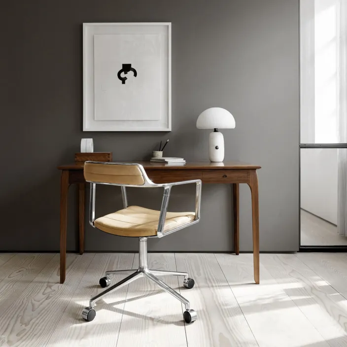 Vipp Bürostuhl »Swivel«, Cognac