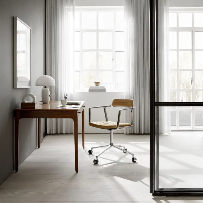 Vipp Bürostuhl »Swivel«, Cognac