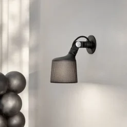 Wandspot Mattschwarz