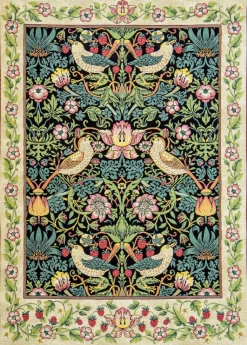 Wandteppich »Strawberry Thief« - nach William Morris
