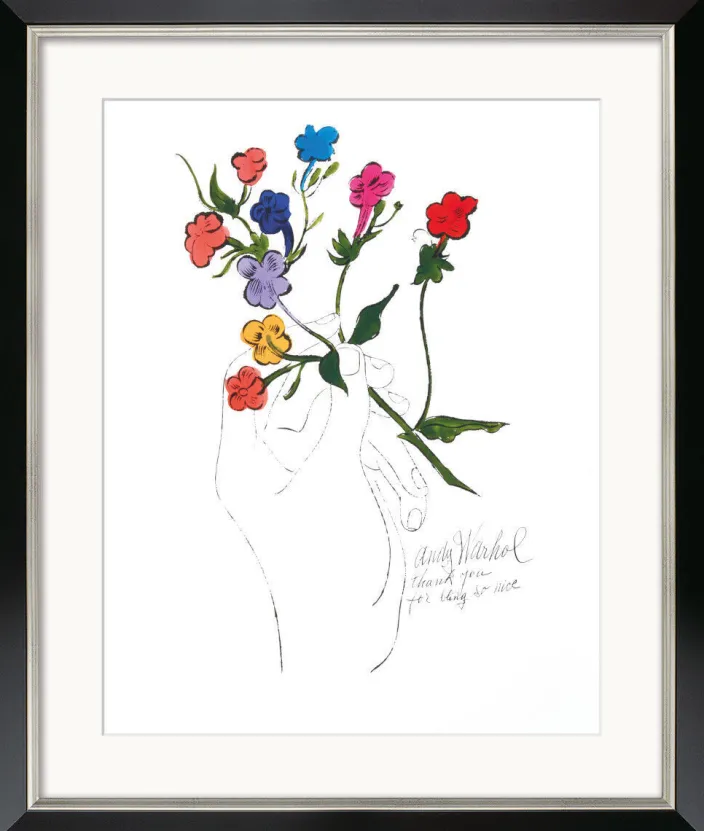 Warhol, Andy: »A Gold Book – Thank you for being so nice«, 1957