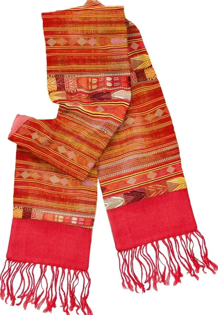 Waszak, Petra: Pashminaschal »Sun of Africa«