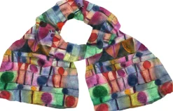 Waszak, Petra: Seidenschal »Kamel in Baumlandschaft« nach Paul Klee