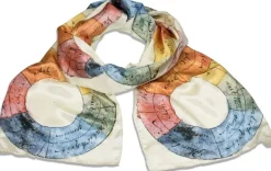 Waszak, Petra: Seidenschal »Goethes Farbkreis«