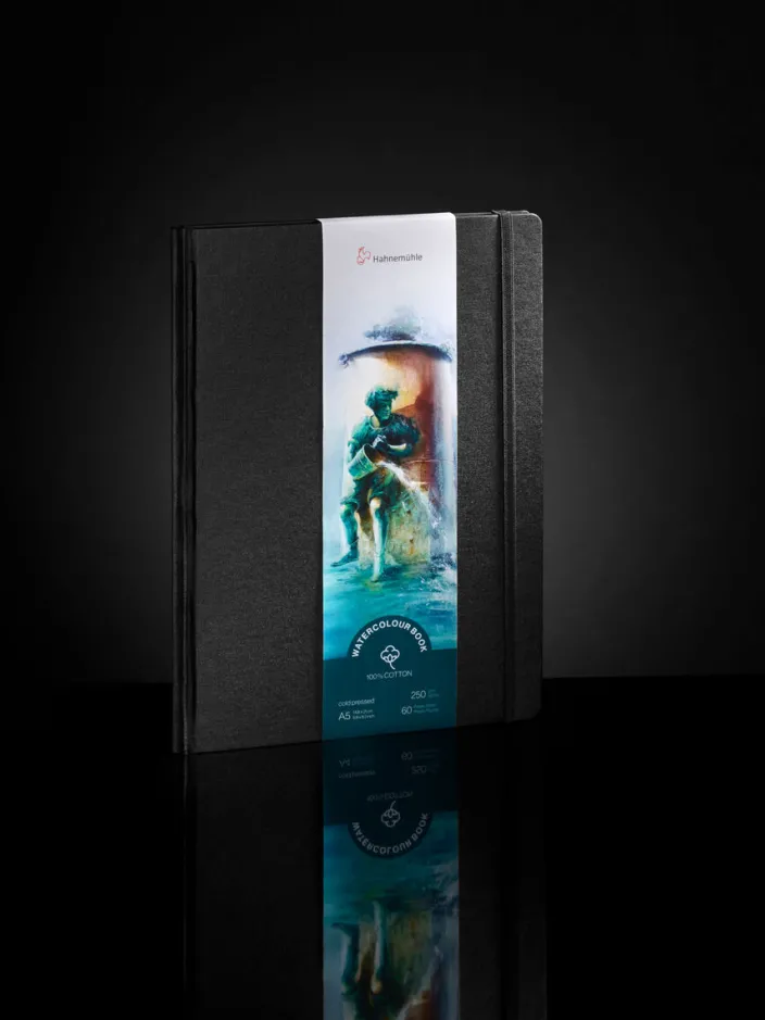 »Watercolour Book«, 250 g/m² Notizbuch