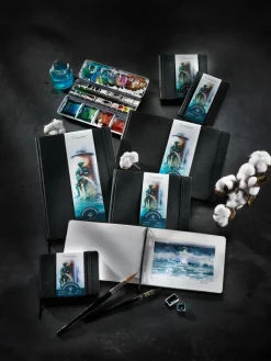 »Watercolour Book«, 250 g/m² Notizbuch