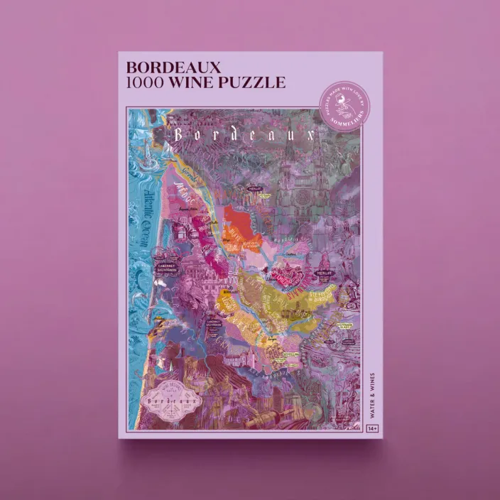Wein Puzzle »Bordeaux«