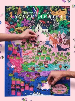 Wein Puzzle »Südafrika«
