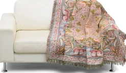 Wohnplaid »Wilde Rose« - nach William Morris