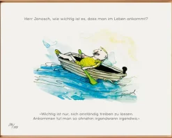 ZEIT-Edition »Herr Janosch, wie wichtig ist es, dass man im Leben ankommt?«