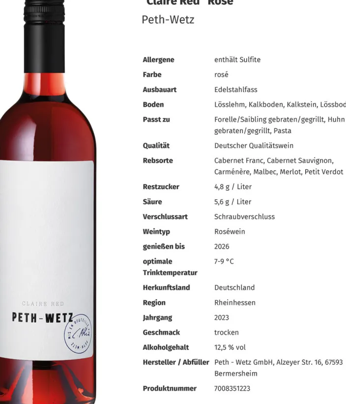 ZEIT-Selektion Wein »Gartenparty«