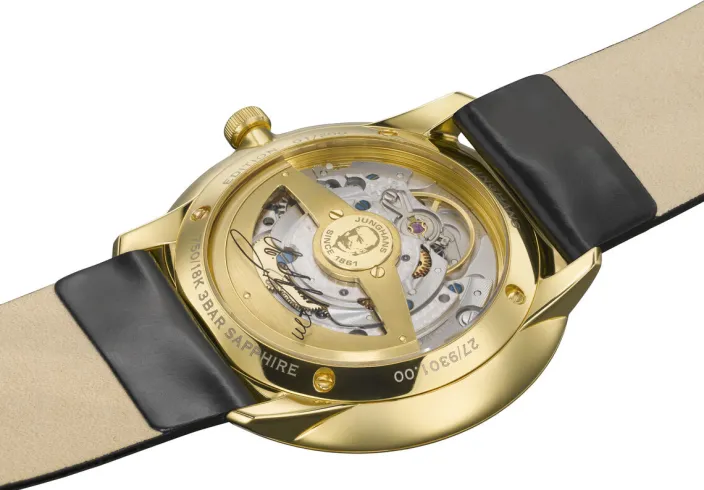 ZEIT-Sonderedition »Meister fein Automatic Edition Erhard«, Gelbgold
