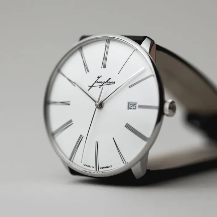 ZEIT-Sonderedition »Meister fein Automatic Edition Erhard«, Weissgold