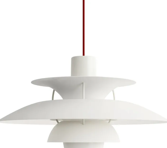 ZEIT-Sonderedition Pendelleuchte »PH5 Monochrome« in Weiß und Rot