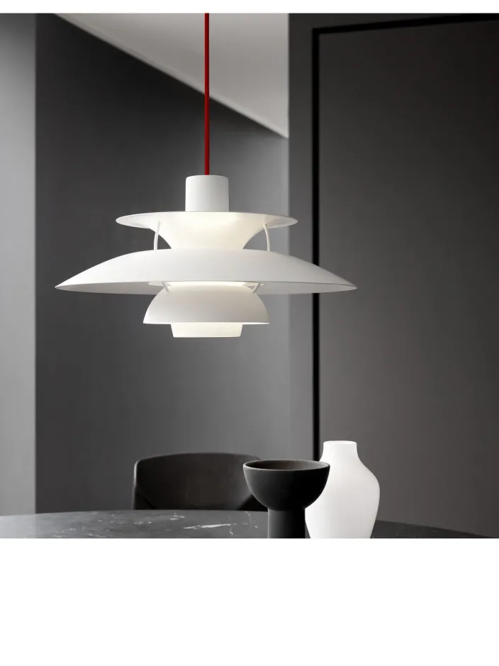 ZEIT-Sonderedition Pendelleuchte »PH5 Monochrome« in Weiß und Rot