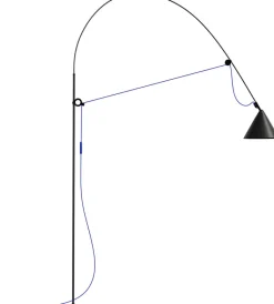 ZEIT-Sonderedition Stehlampe »AYNO«, Schwarz/Ultramarin