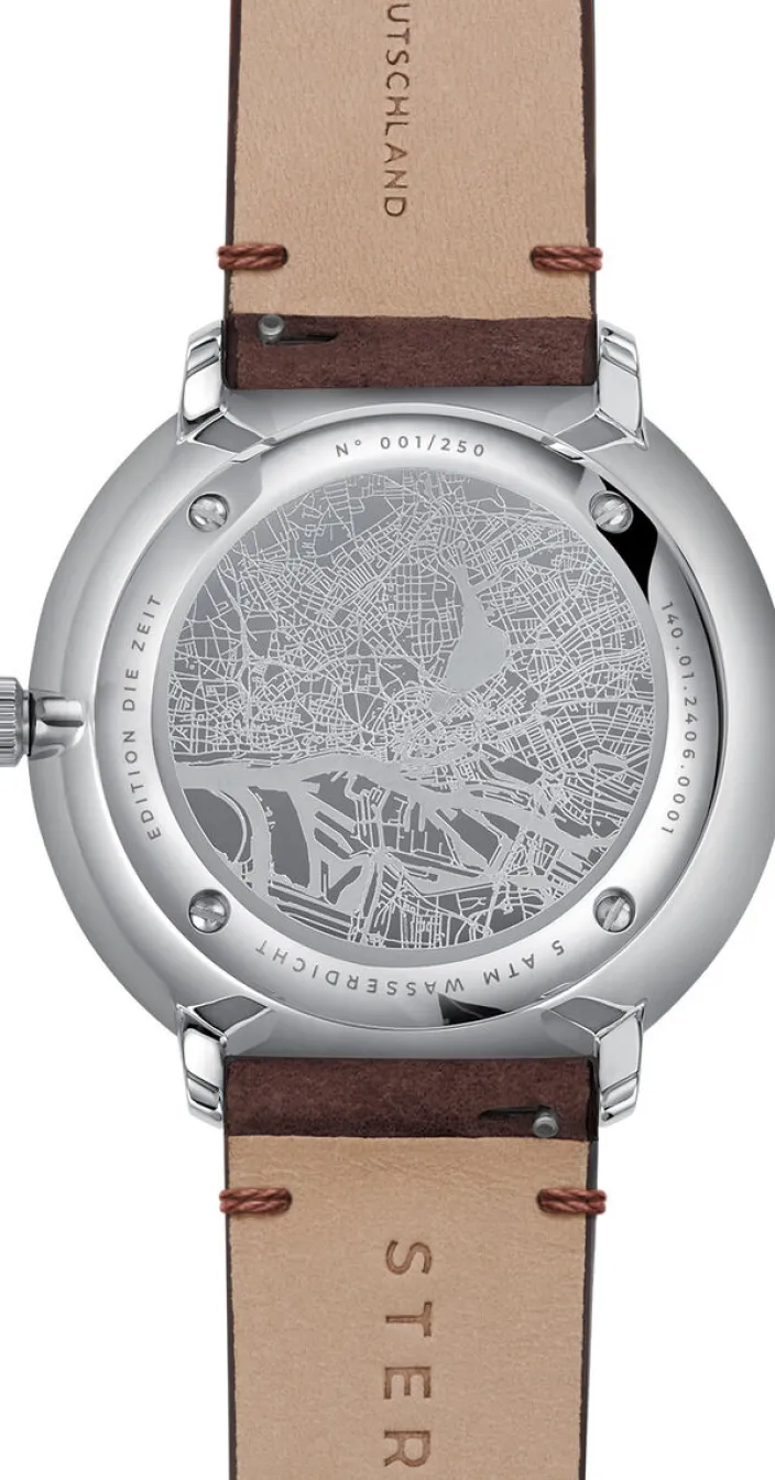 ZEIT-Sonderedition Uhr »Hamburg Automatik«, Grün-Blau