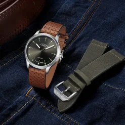 ZEIT-Sonderedition Uhr »Panova Grau« von Mühle Glashütte