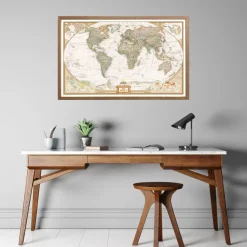 ZEIT-Sonderedition Weltkarte »National Geographic antik«